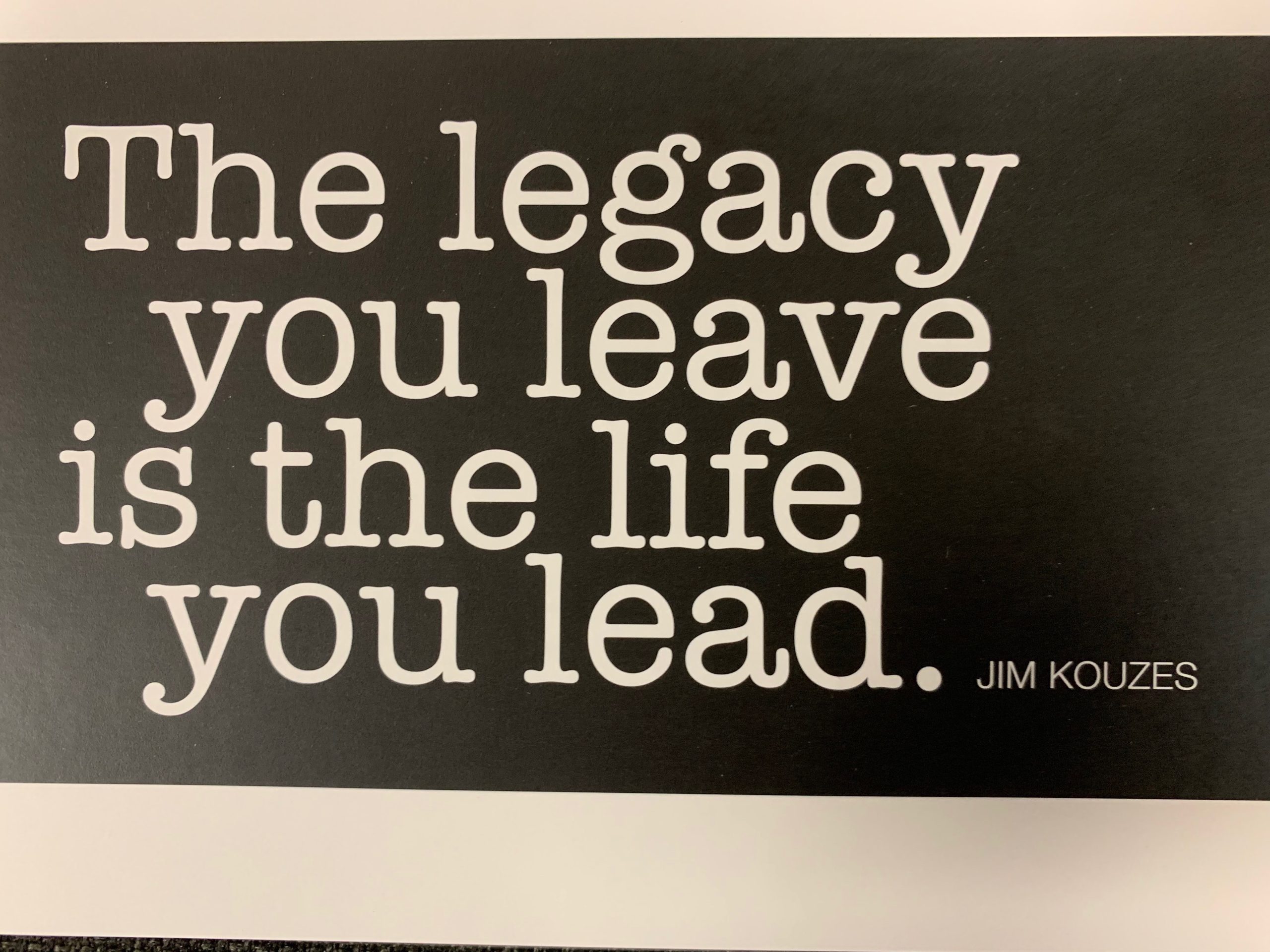 Quotes On Leaving A Legacy