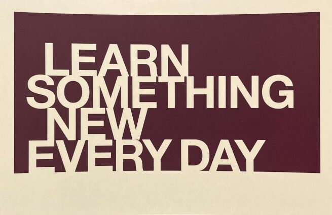Learn Something New Every Day